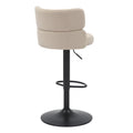 Shop Mason cream/black velvet bar stool today