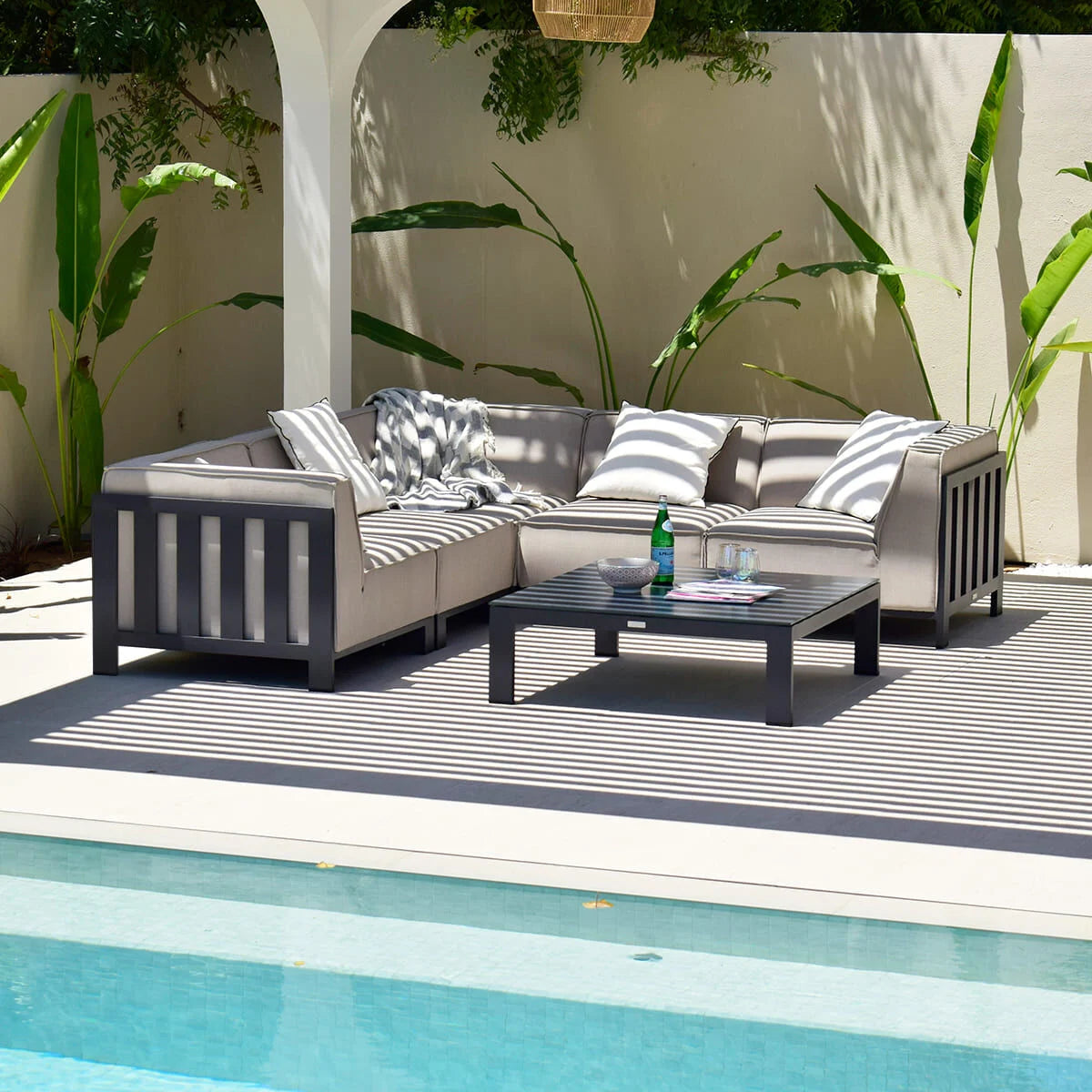 Shop Maze Ibiza Small Corner Sofa Set