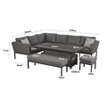 Shop Maze Outdoor Fabric Corner Dining Set