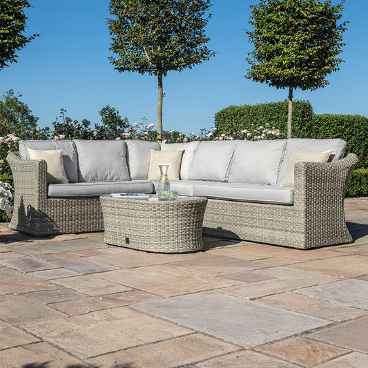 Shop Maze Oxford Rattan Corner Sofa Set