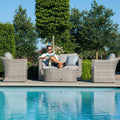 Shop Maze Oxford rattan sofa set with coffee table today