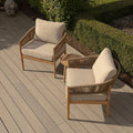 Shop Maze Porto lounge set with small round side table