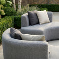 Shop Maze Snug Lifestyle Suite Zinc Grey luxury garden seating