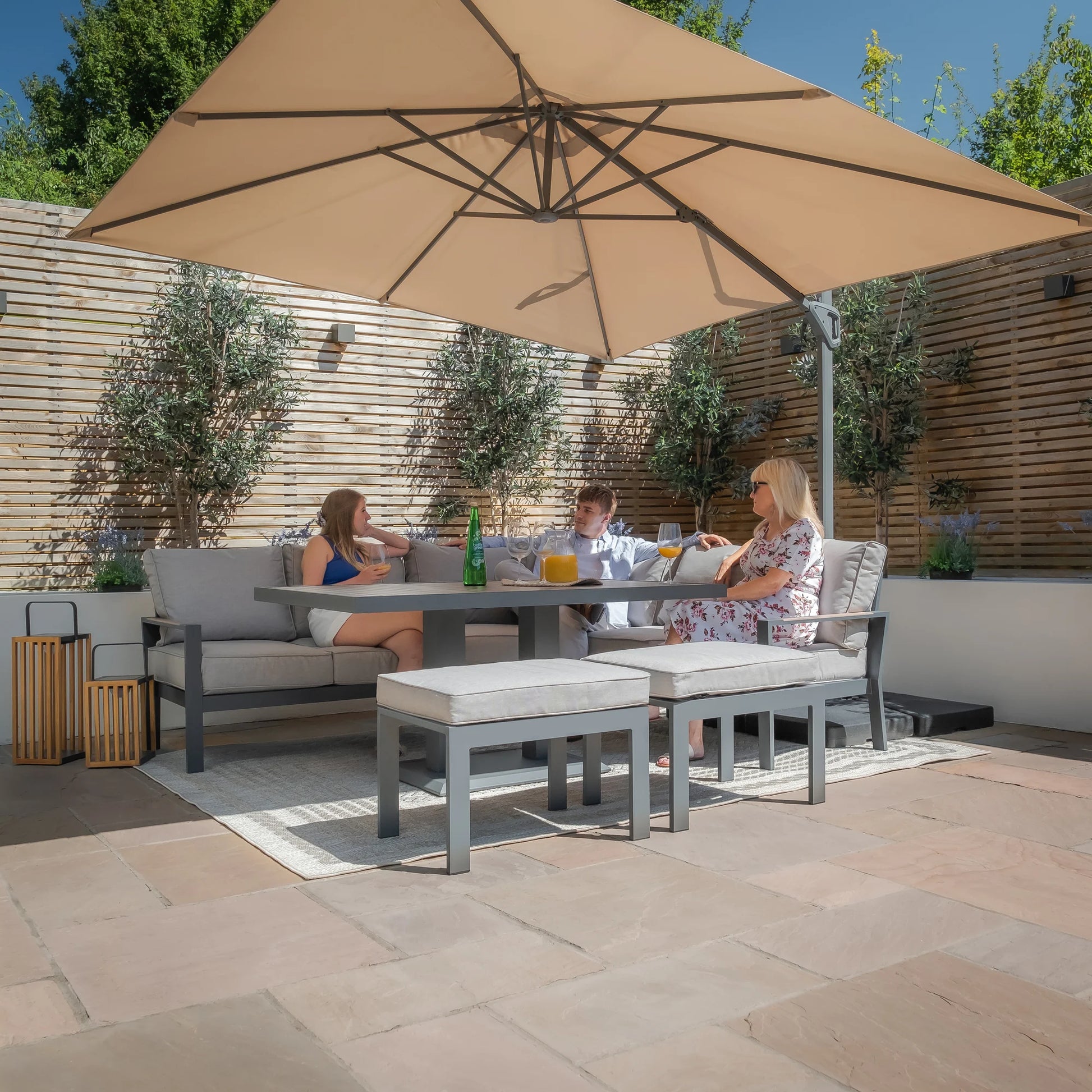 Shop Maze Vancouver Large Corner Dining Set