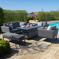 Shop Outdoor Fabric Pulse 3 Seat Sofa Set with Flanelle for contemporary gardens
