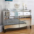 Shop Palermo 3 Over 4 Chest with bevelled edges free UK delivery
