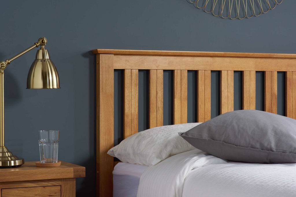 Shop Phoenix Ottoman Bed Oak