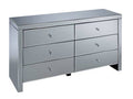Shop Seville 6 Drawer Chest wide mirrored storage free UK delivery online
