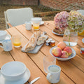 Shop Sicily garden dining set with solid teak table
