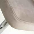 Shop Sigma Brushed Velvet Mink Bar Stool today