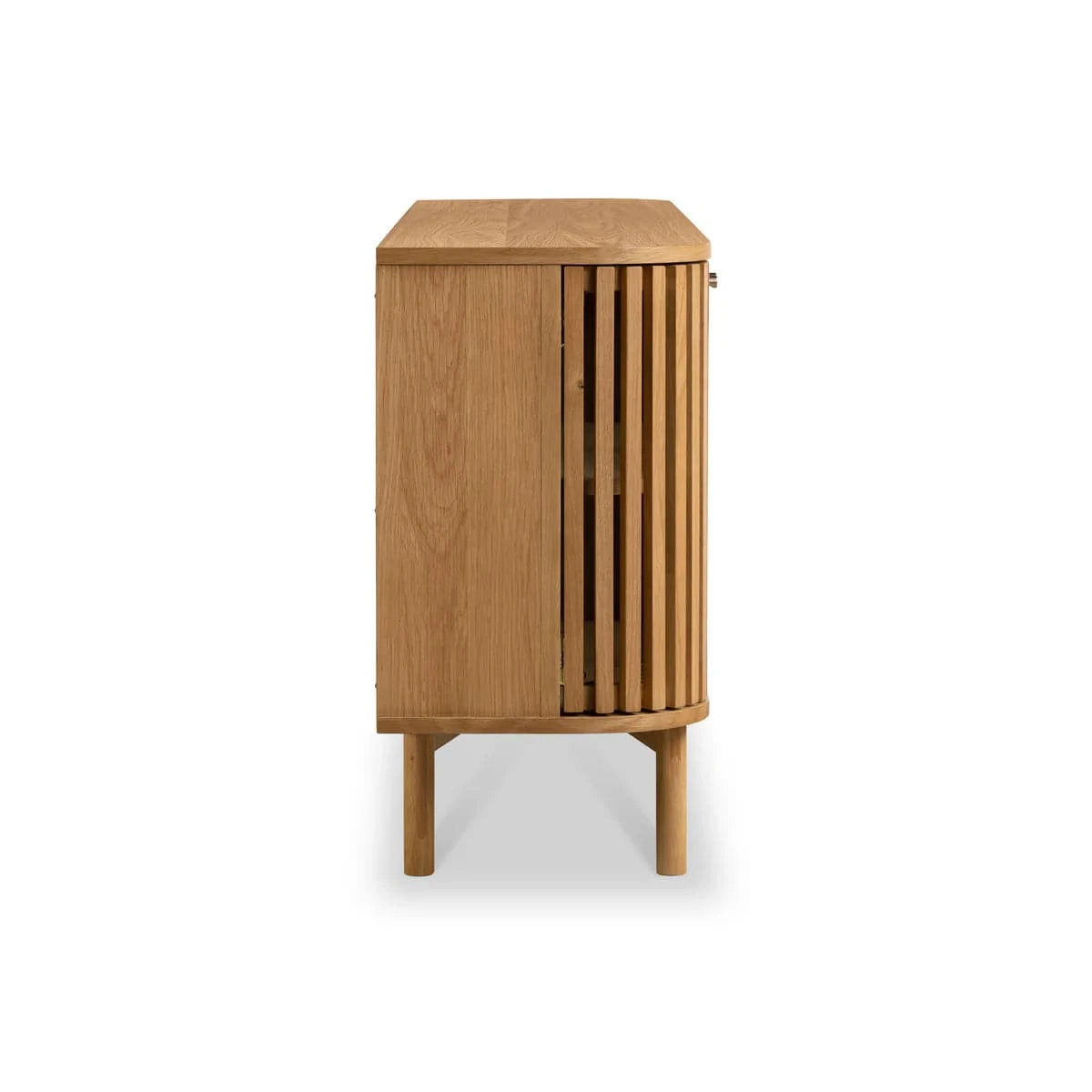 Shop Soho Oak Slatted Large Sideboard