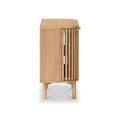 Shop Soho Scandi Style Oak Cupboard with Tapered Legs