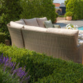 Shop Winchester garden furniture set with rising ceramic glass table
