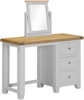 Shop Windsor 3 drawer dressing table in ivory oak.