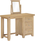 Shop Windsor 3 drawer dressing table in natural oak