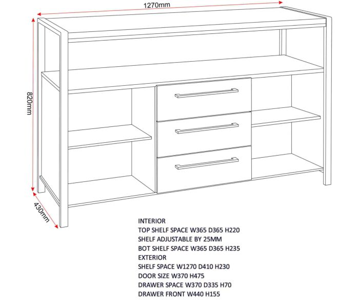 Shop Windsor Living Room Sideboard