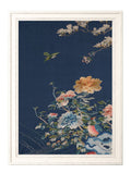 Shop antique blue tree wall art set with solid wood frames