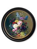 Shop c.1812 Still Life of Flowers Round wall art Blythe Living
