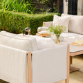 Shop for sale Burford 3 seat sofa dining set today
