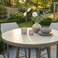 Shop luxury garden bar set with all-weather latte fabric
