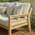 Shop outdoor corner sofa set with weather resistant cushions today
