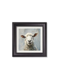Shop quirky farm sheep photography wall art in black frames online
