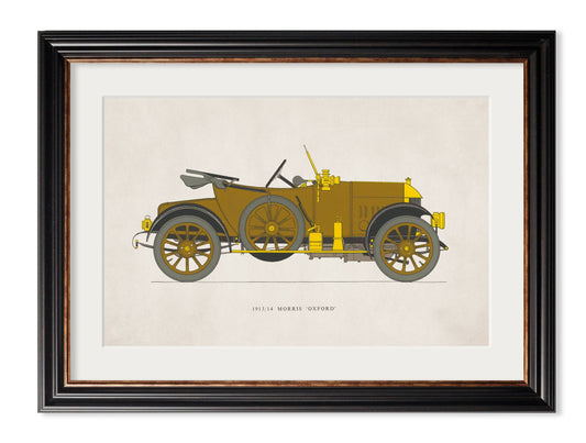 Shop vintage Bullnose Morris Oxford wall art online Blythe Living