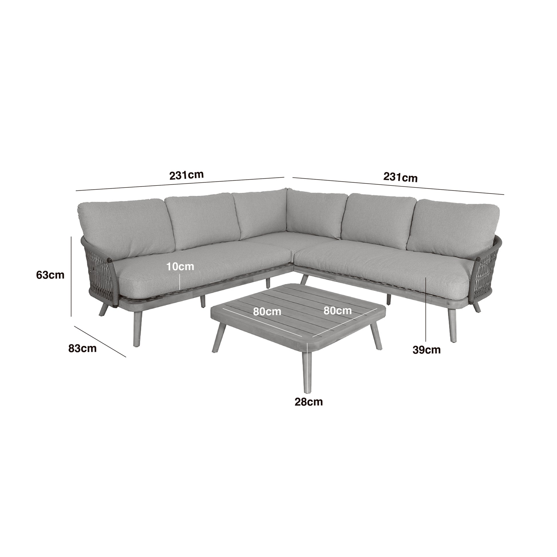 Shop weather-resistant Bali corner furniture for patios