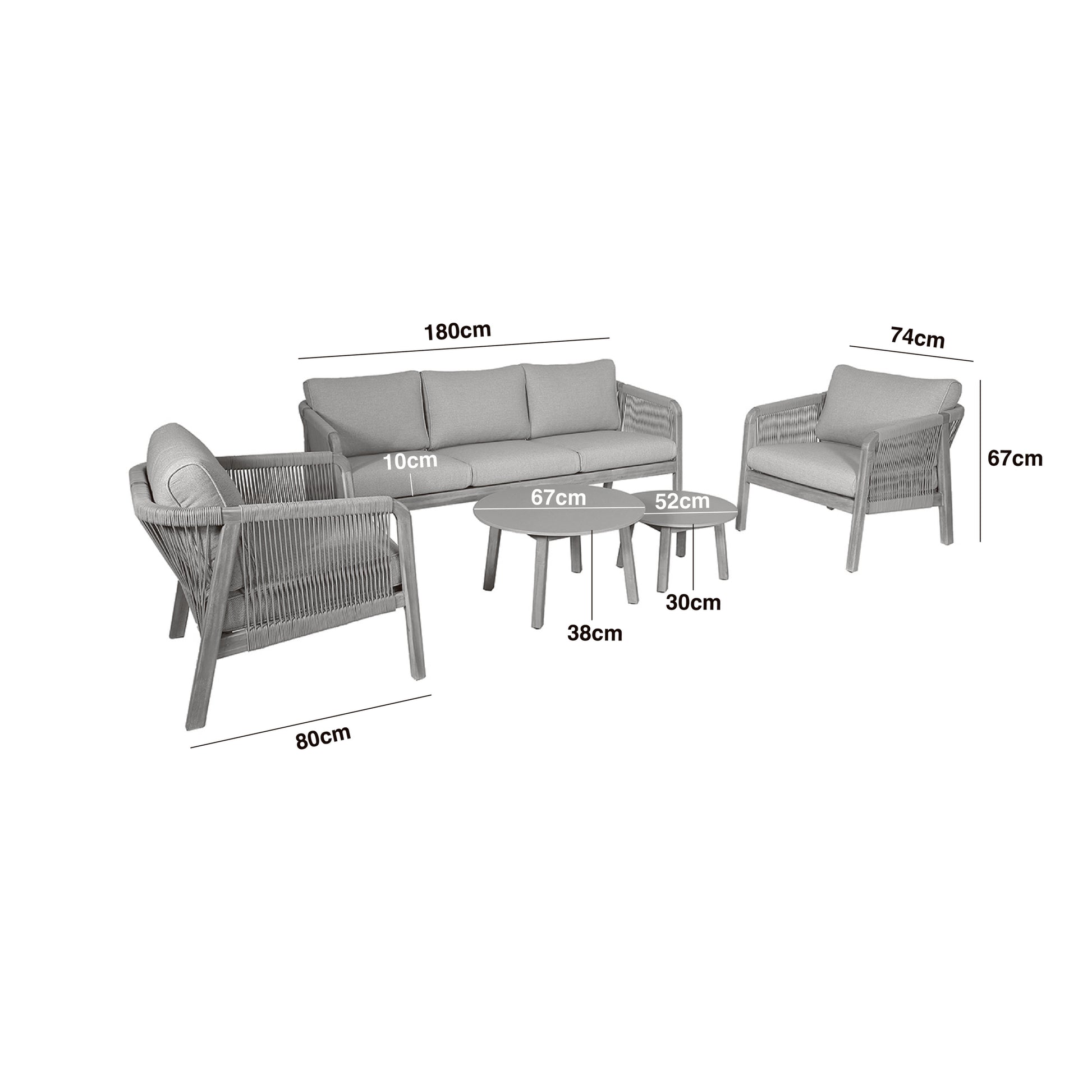 Shop weather-resistant Martinique outdoor furniture online UK