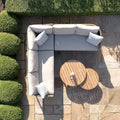 Shop weather-resistant Porto corner sofa for modern gardens