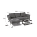Shop weather-resistant outdoor fabric lounge furniture UK
