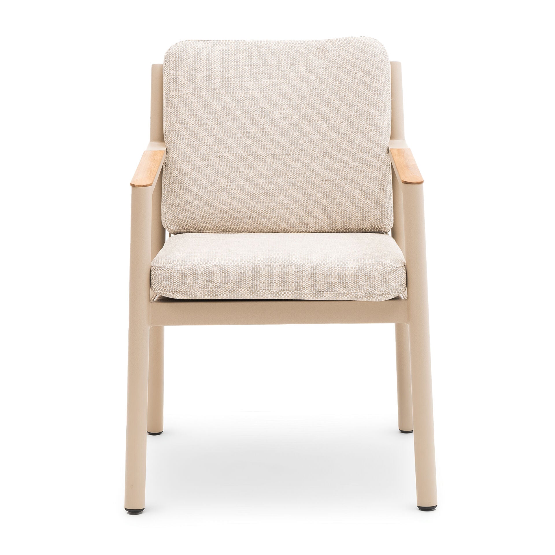 Sicily Rope Weave 6 Seat Rectangular Set with comfortable cushions, perfect to shop for relaxing garden dining