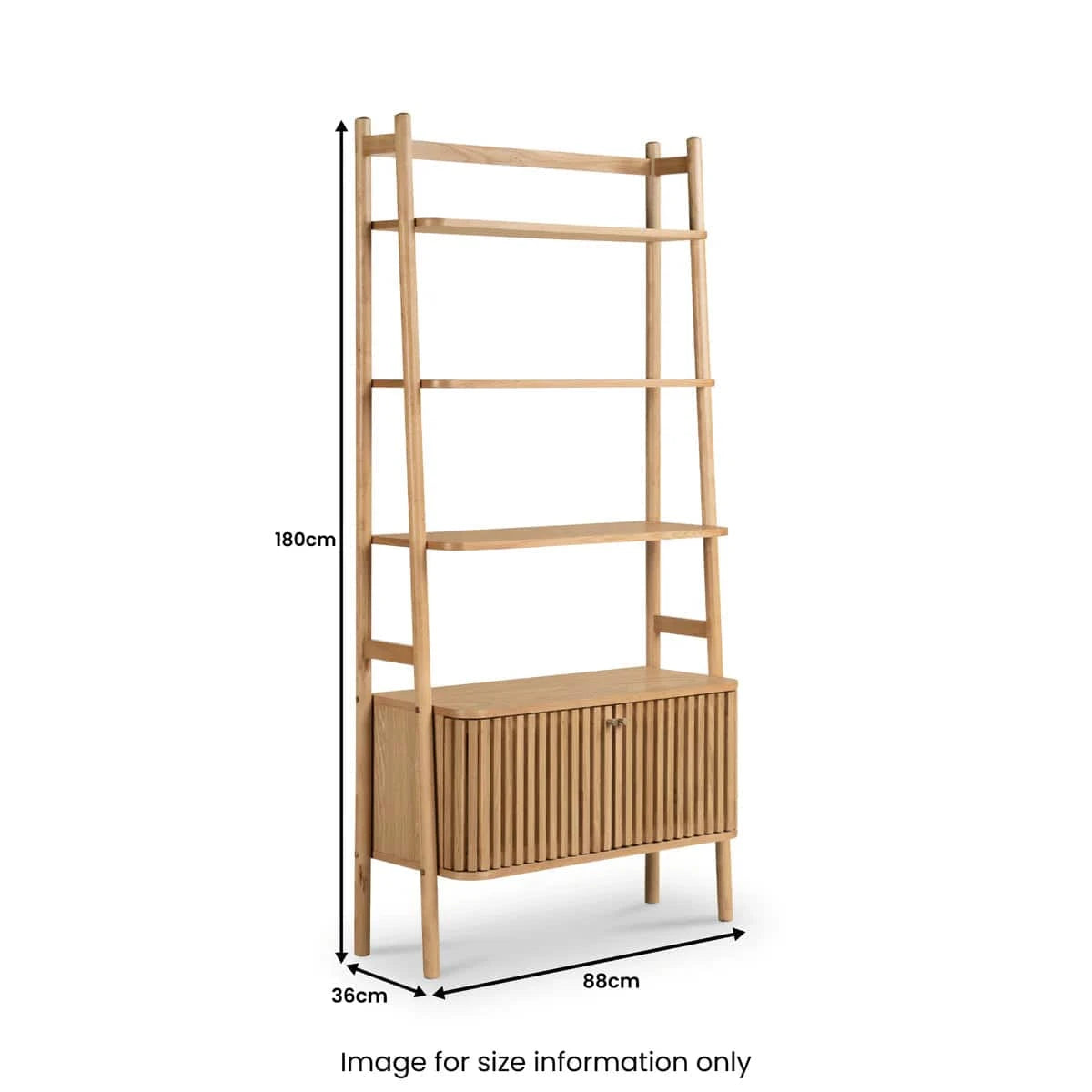 Soho Oak Large Bookcase for Sale Online
