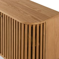Soho Oak Slatted Large Sideboard for sale 