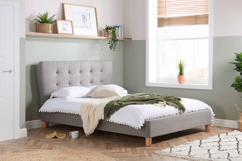 Stockholm Bed Grey
