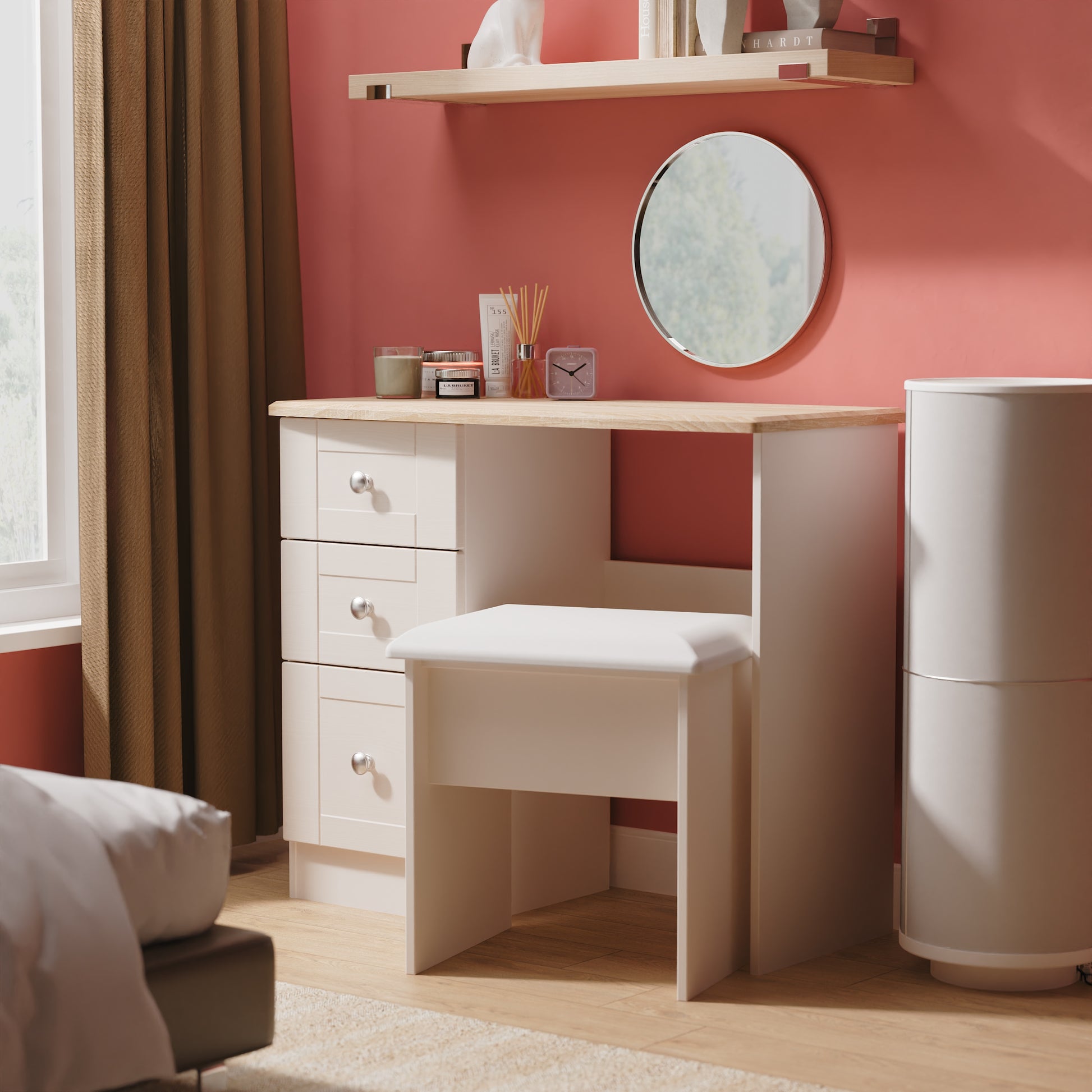 Sussex Vanity in Kashmir Ash & Bardolino Oak