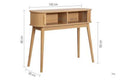 TOP AXEL CONSOLE TABLE OAK