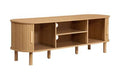 TOP QUALITY AXEL FLUTED TV UNIT OAK