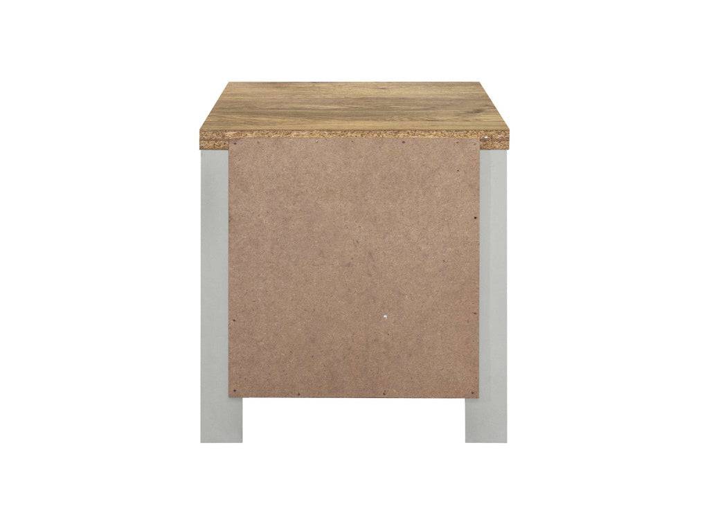 TOP QUALITY HIGHGATE 1 DRAWER LAMP TABLE GREY