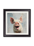 The Giggly Pig - Black Hurstwood Square Frame