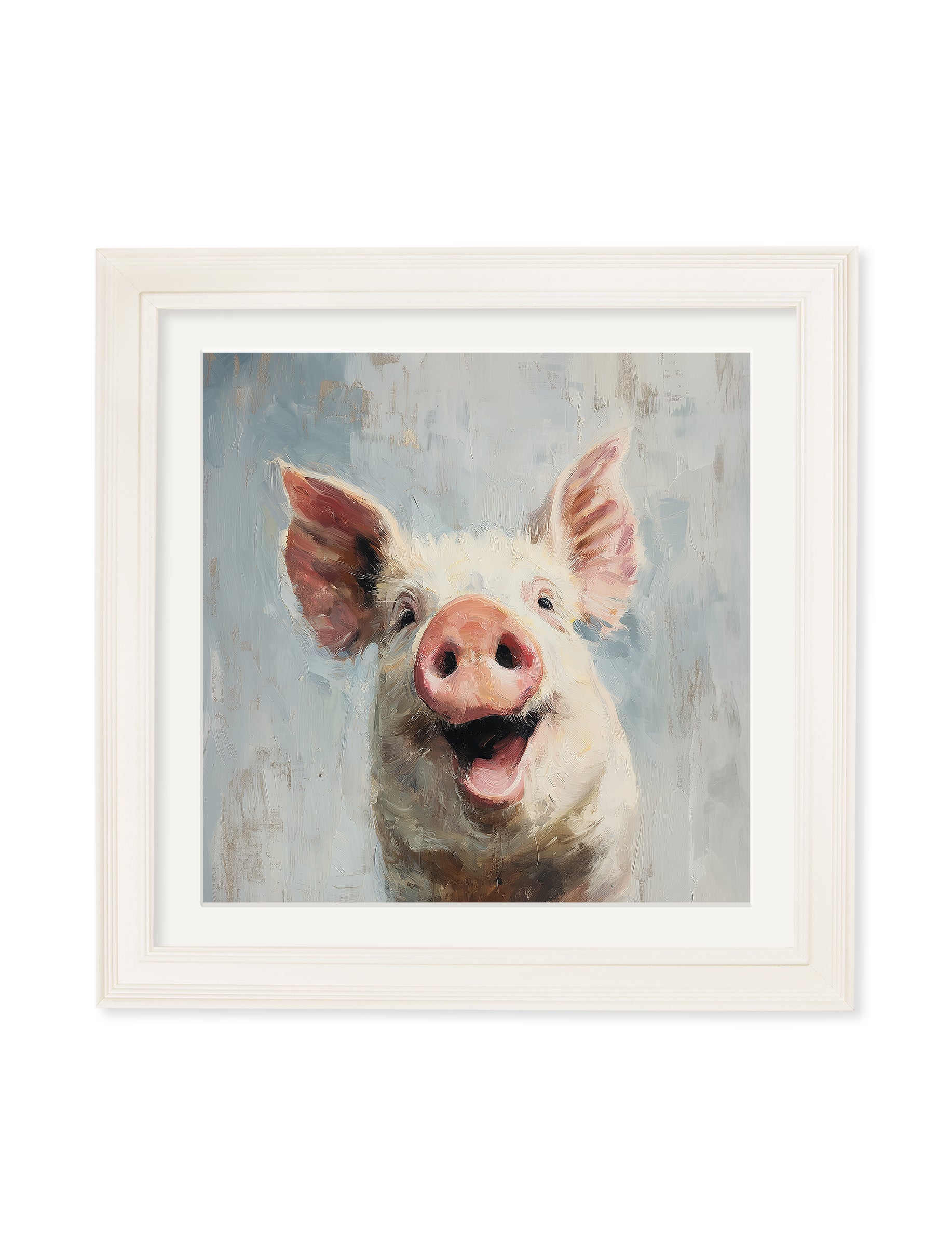 The Giggly Pig - Cream Hurstwood Square Frame