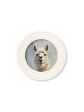 The Goofy Llama Oxford Strong White Round Frame for sale online UK

