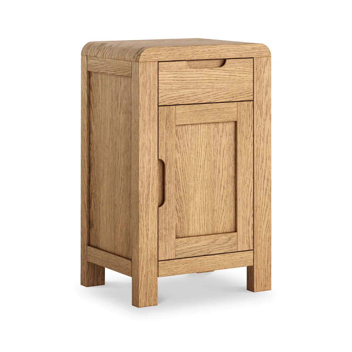 Thurlestone Curved Oak 2 Door Small Sideboard
