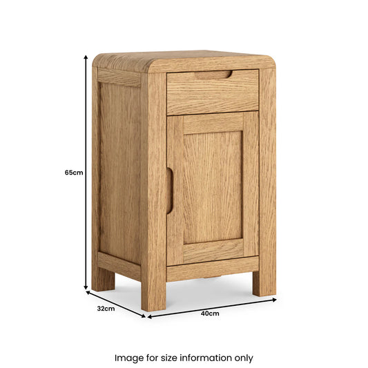 Thurlestone Oak Small Cupboard