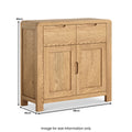 Thurlestone Oak Small Sideboard
