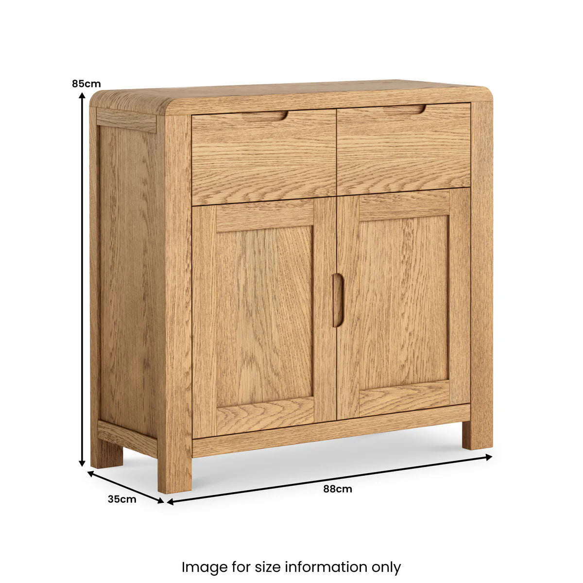 Thurlestone Oak Small Sideboard
