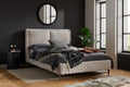 Tilly Upholstered Bed Zuma White