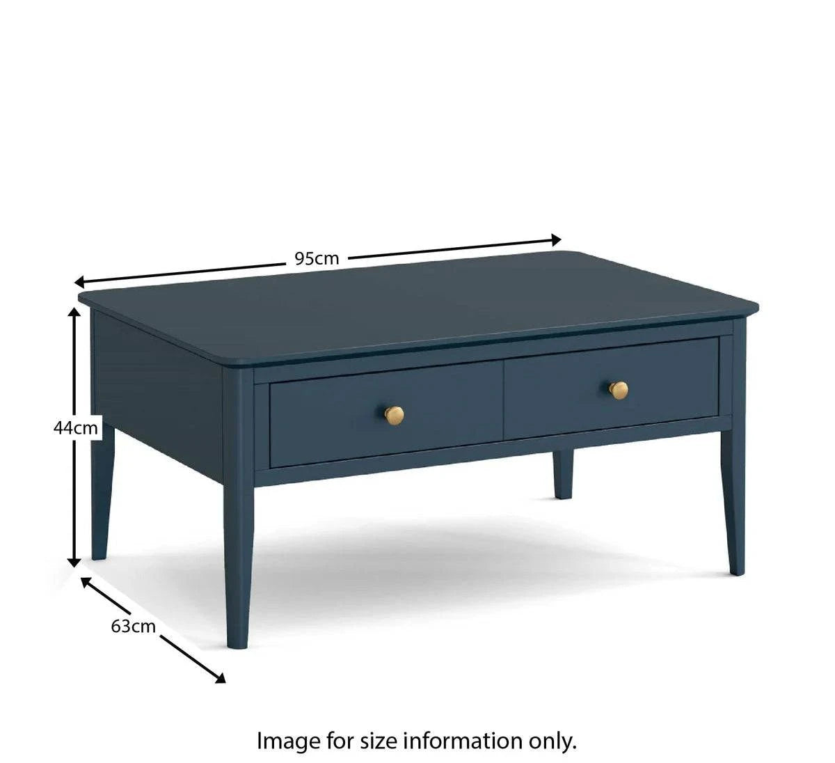 Top Harrogate Blue Coffee Table