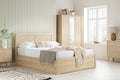Top Herringford Oak Ottoman Bed for Sale - Blythe Living