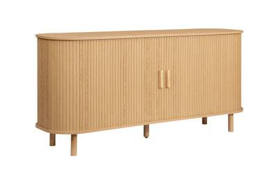 Top Quality Axel 160cm Fluted Sideboard in Natural Oak Finish